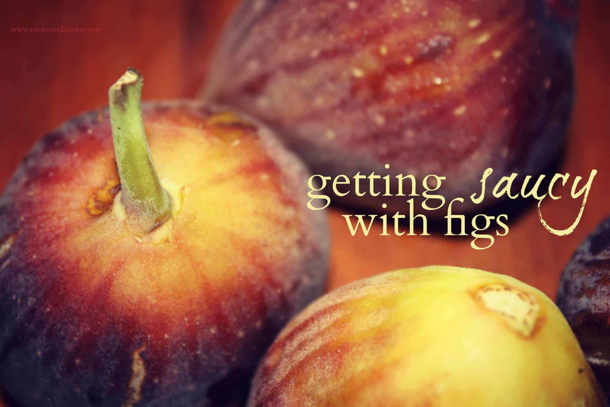 figs, recipe, sauce