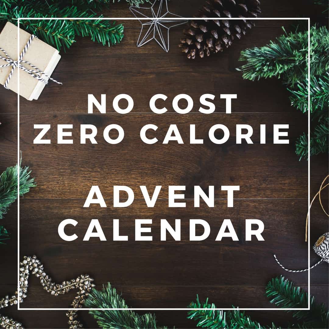 no cost, zero calorie Advent calendar Cooker and a Looker