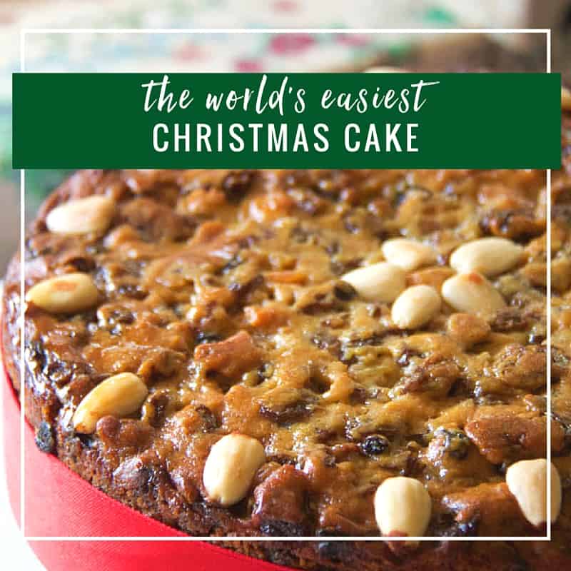 the world's easiest Christmas cake - Cooker and a Looker - Australian ...