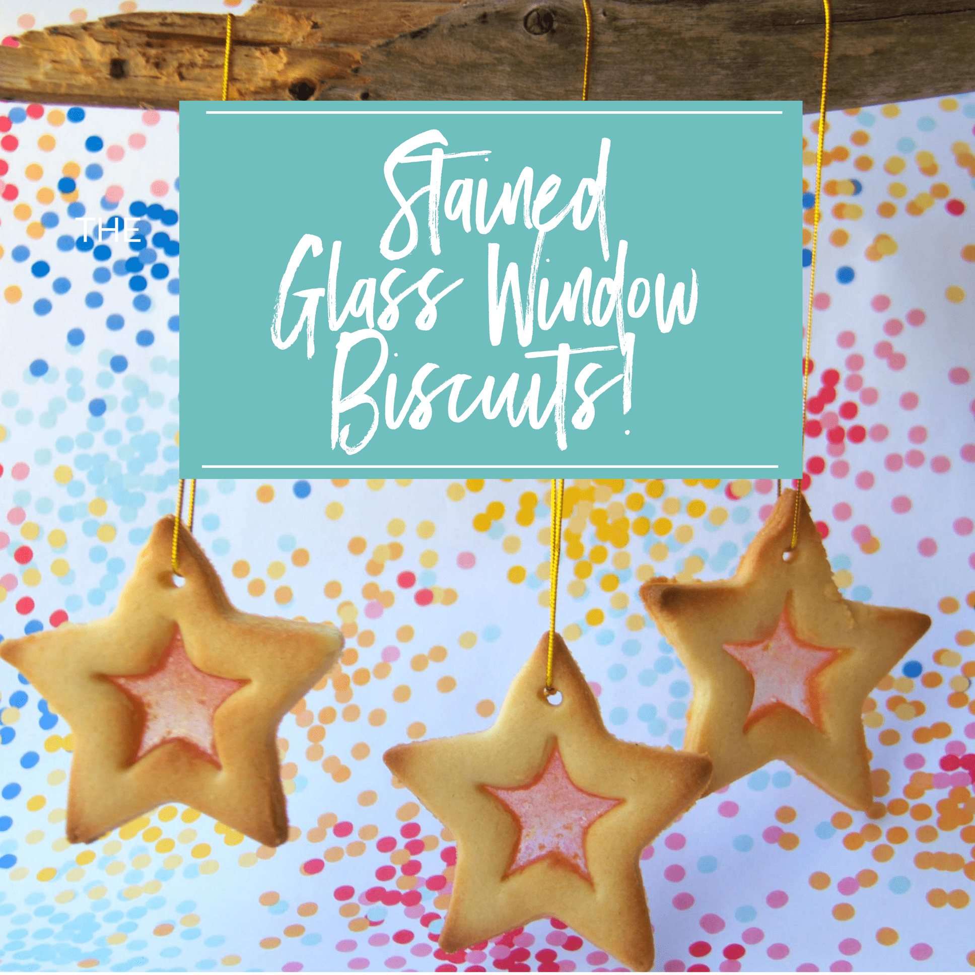 stained glass window biscuits - Cooker and a Looker - Australian Home