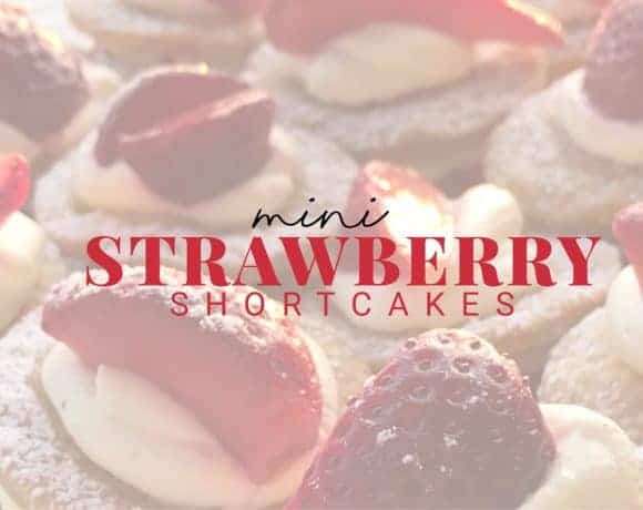 mini strawberry shortcake recipe